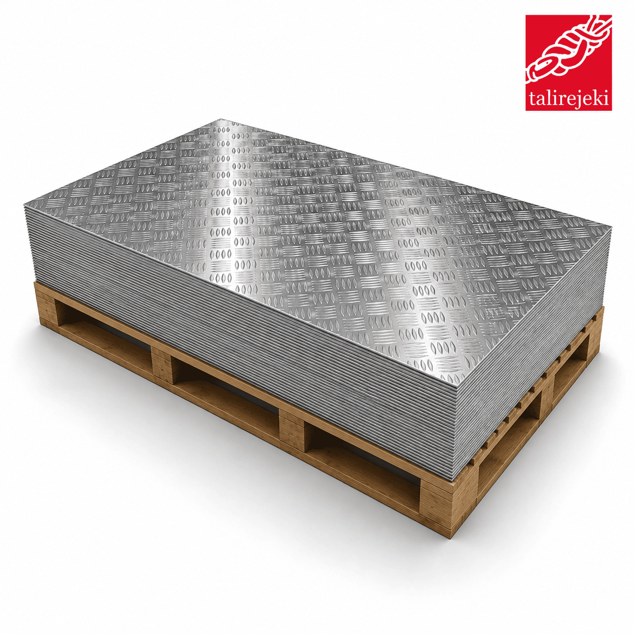 Aluminium Bordes Uk. 1.2 m x 2.4 m