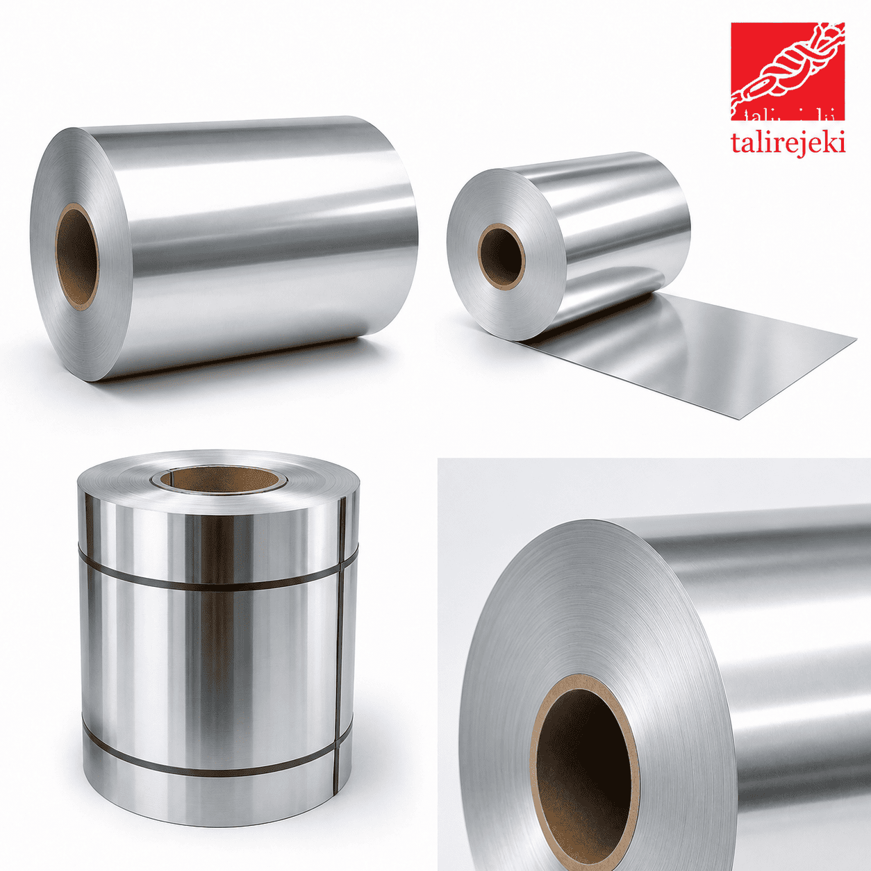 Aluminium Coil (Talang) Uk. 1 m x 25 m 
